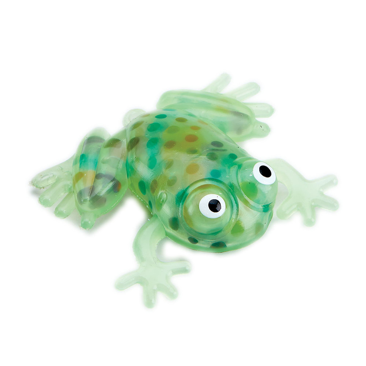  SEDLAV Flashing Squishy Frogs with Beads - Assorted