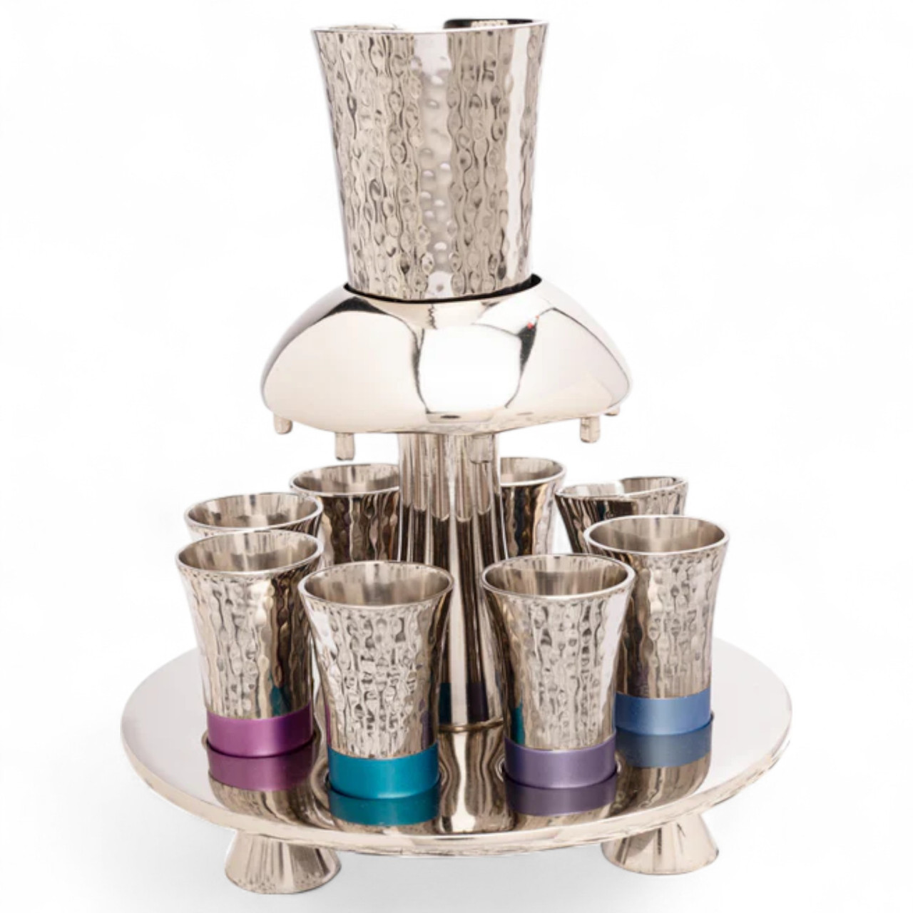 Knockdhu 1974 10y Connoisseurs Choice 空瓶 Jewish Gifts-Judaica-Nickel Kiddush Cup Wine Fountain