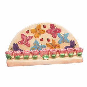 Ceramic Menorahs