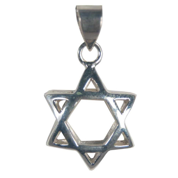 3-Dimensional Star Of David Pendant