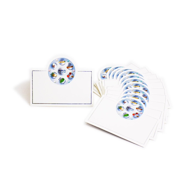 Passover | Table Place Cards | Seder Plate Passover Place Cards