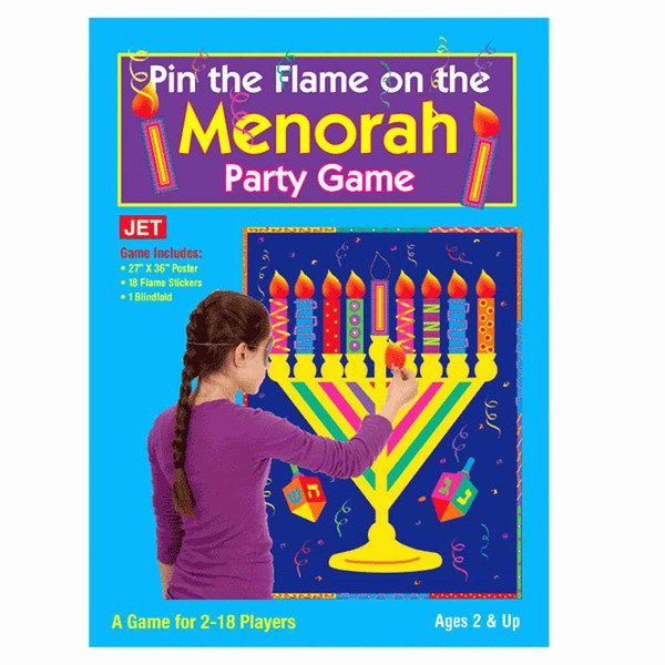 Pin The Flame On The Menorah