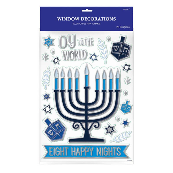 Hanukkah Decorations - Hanukkah Window Decorations