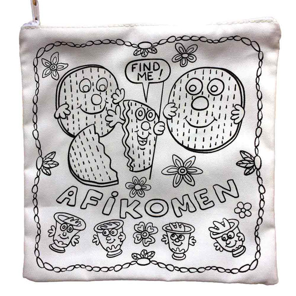 Color Your Own Afikomen Bag