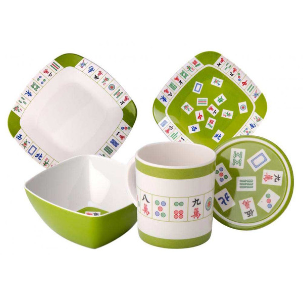 Mah Jongg Tableware Set