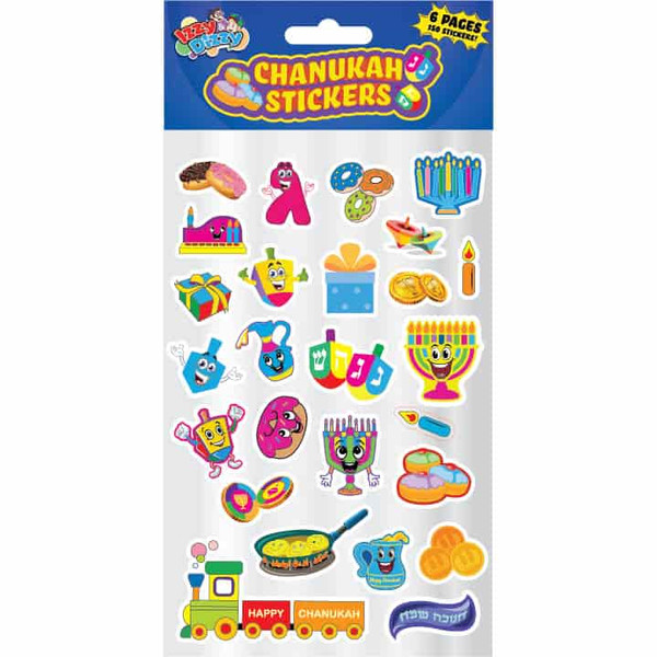 Whimsical Hanukkah Stickers