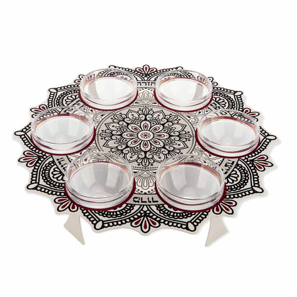 Mandala Design Passover Seder Plate