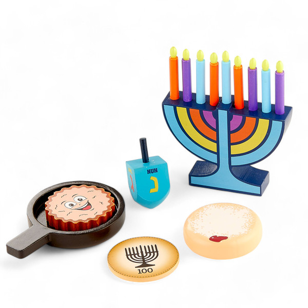Deluxe Chanukah Wooden Play Set
