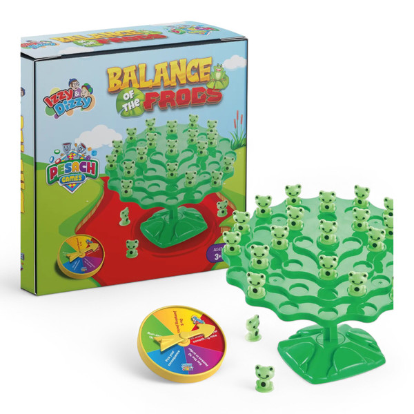 Balance The Passover Plaque Frogs Game