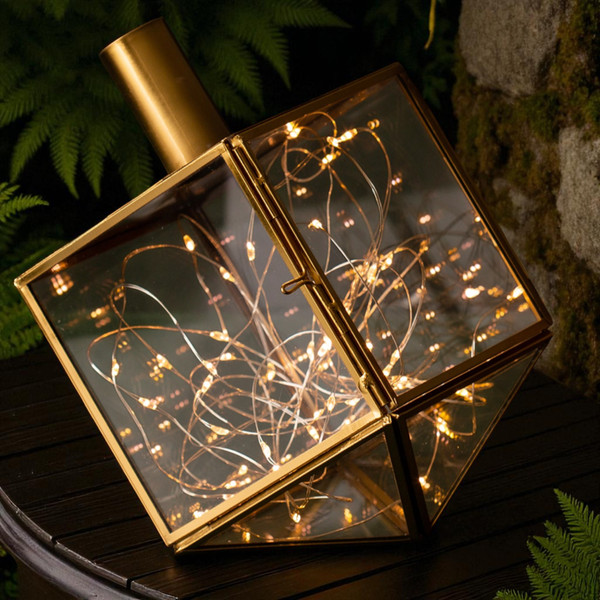 Decorative Hanukkah Dreidel Terrarium Decor