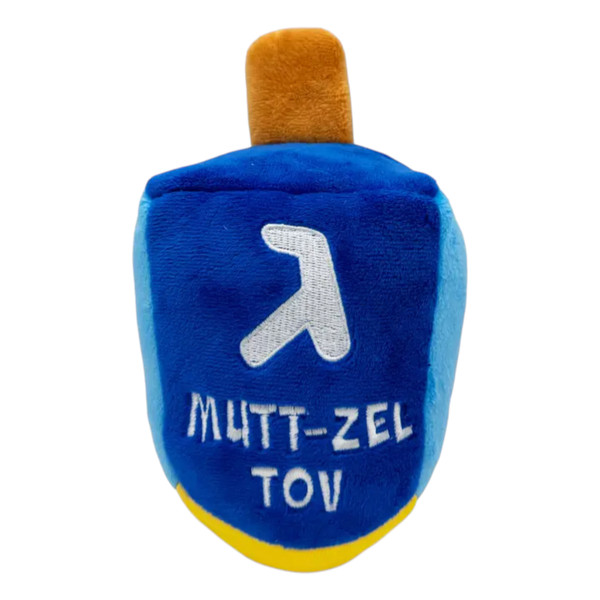 "Mutt-Zel Tov" Dreidel Dog Toy