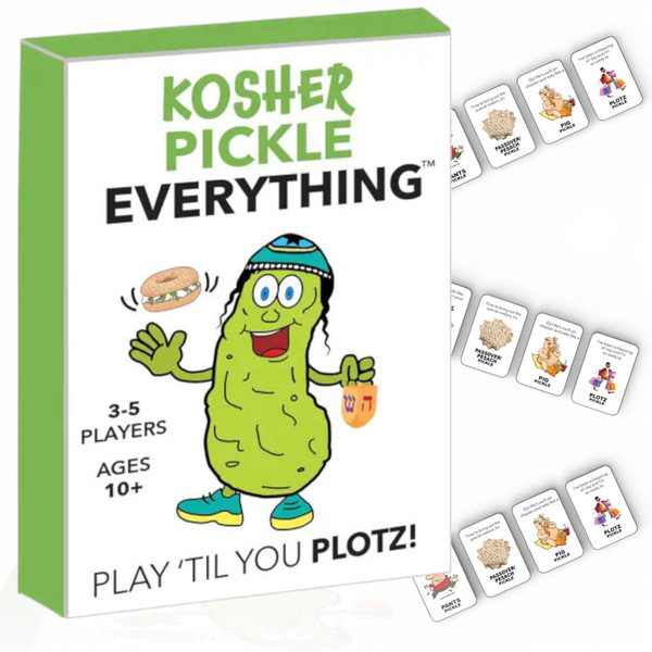 Hilarious Kosher Pickle Everything Card Game