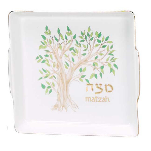 Passover Gifts - Passover Tree Of Life Matzah Tray