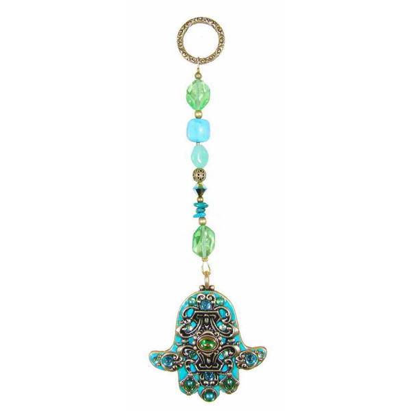 Springtime Hamsa Wall Hanging