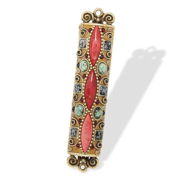 Large Semi Precious Stone Mezuzah