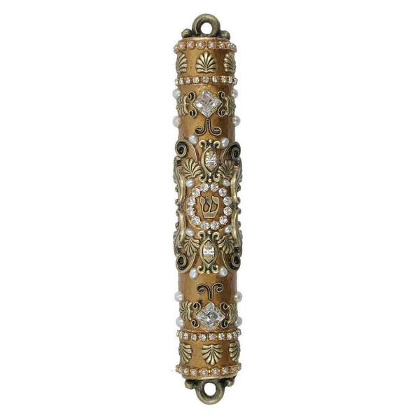 Decorative Crystal Mezuzah-Michal Golan