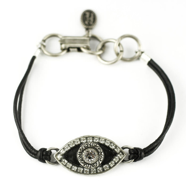 Black Evil Eye Bracelet