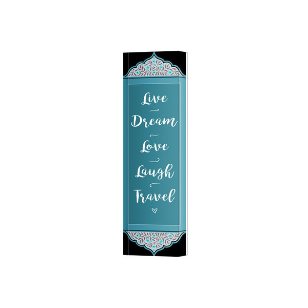 Mezuzahs | Car Mezuzahs | Live Dream Acrylic Car Mezuzah