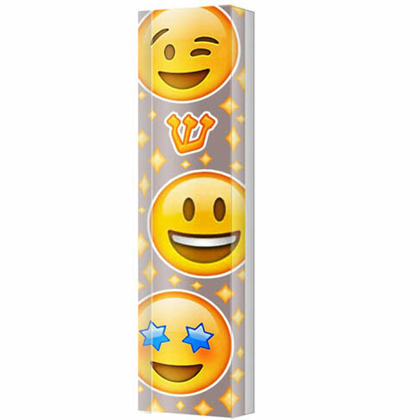 Emoji Smiles Acrylic Children's Mezuzah