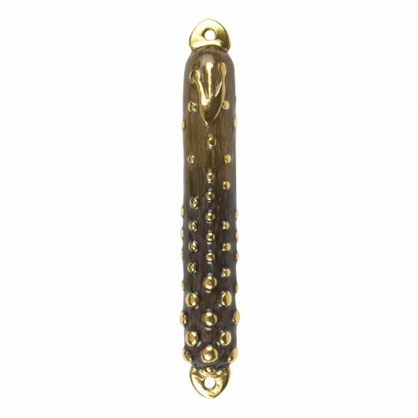 Quest Gifts - Handcrafted Pewter Dotted Mezuzah