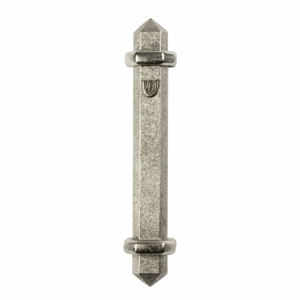 Jewish Religious Gifts-Textured Silver Plated Mezuzah