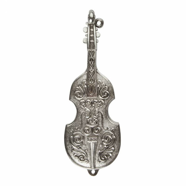Jewish Gifts - Silver Plated Violin Mezuzah