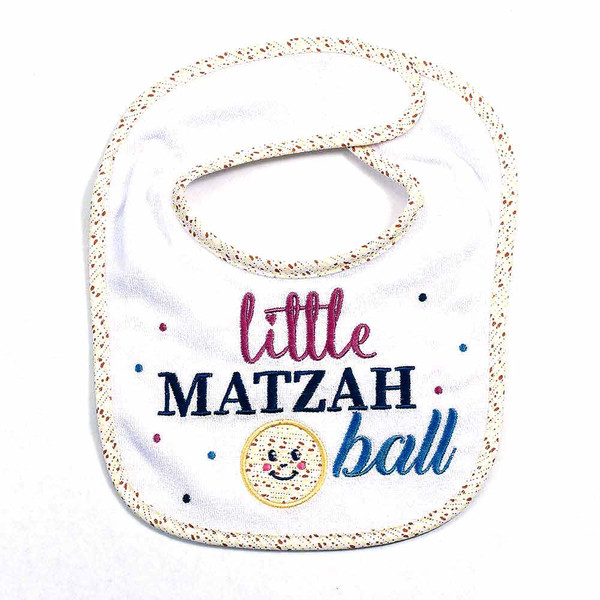 Passover Gifts -Little Matzah Ball Bib