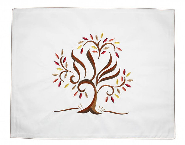 Shabbat Gift - Tree Of Life Challah Cover