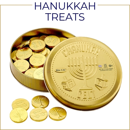 Hanukkah Gelt & Candy Treats