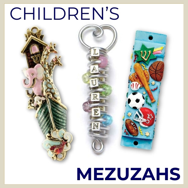 Children's Theme Mezuzah