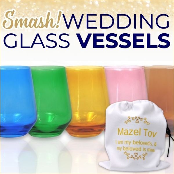 Jewish Wedding Glass Vessels