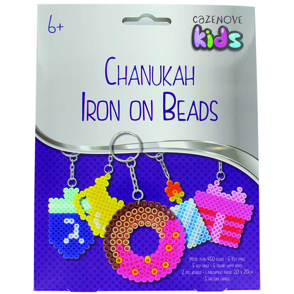 Hanukkah Iron On Bead Craft Kit