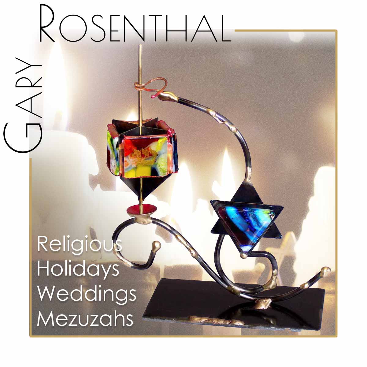 Gary Rosenthal Sculptural Jewish Art