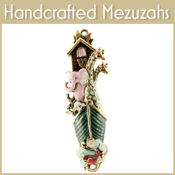 Handcrafted Mezuzahs