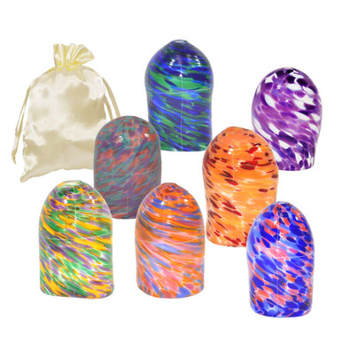 Colorful Wedding Glass Vessels