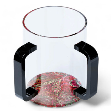 Colorful Beadscapes Acrylic Washing Cup