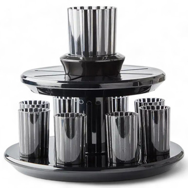 Exquisite 8-Cup Lucite Wine Fountain Set