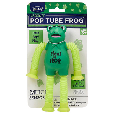 Passover Flexi The Frog Pop Tube Toy