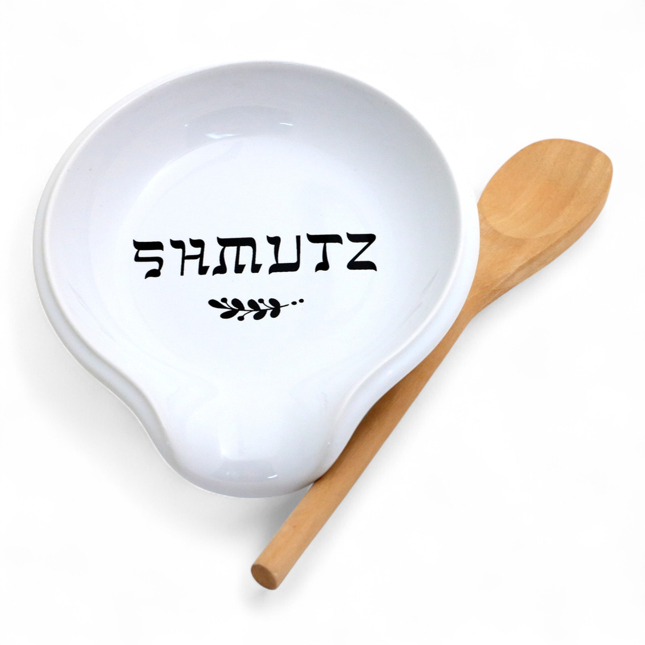Funny Ceramic Schmutz Spoon Rest