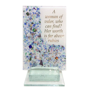 Woman Of Valor Free Standing Plaque