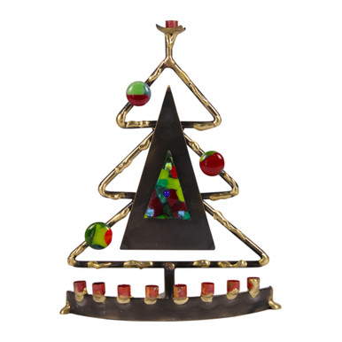 When Holidays Combine, Interfaith Sculptural Tree Menorah