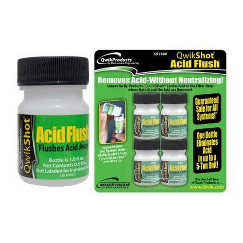 QwikShot Acid Flush, 4 Treatments - Saez Distributors
