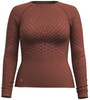 Women's Intraknit Active Base Layer Long Sleeve - Womens-Intraknit-Active-Base-Layer-Crew-L-Brown-V1-Long-Sleeve-TShirt-Jan13.jpeg