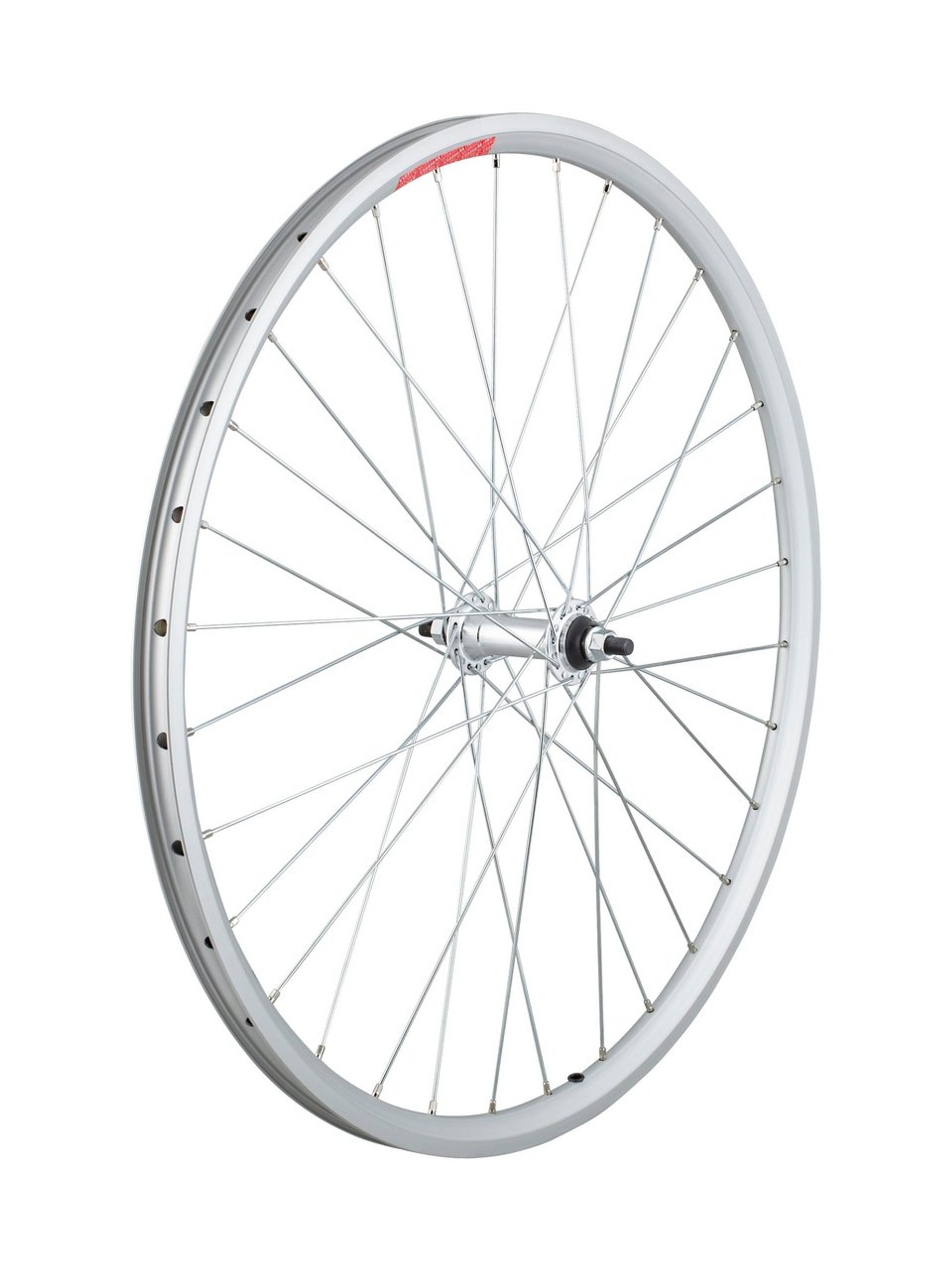 26" Tubeless Ready Alloy Bolt-on Wheel - UCP Spokes - Wheel-Front-StaTru-26-32H-Tubeless-Ready-BoltOn-Silver-V1-The-BikeShop-Jul30.jpeg