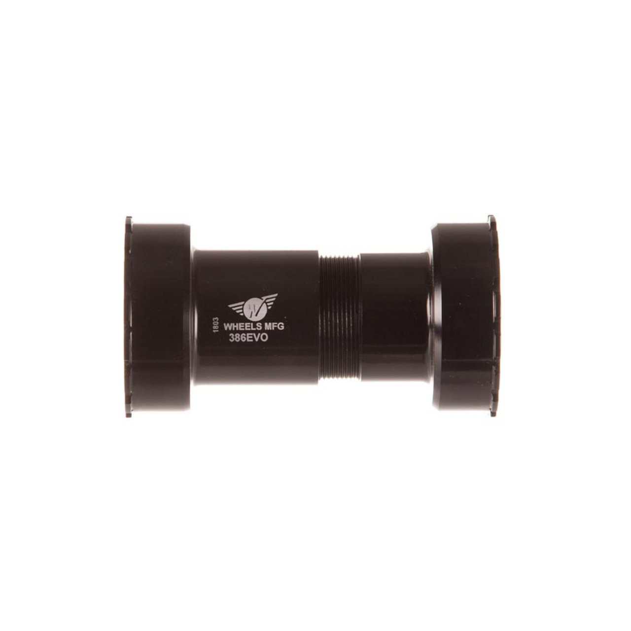 386EVO to External BB Bottom Bracket - Wheels-Manufacturing-386EVO-to-External-BB-Press-Fit-BB-BB386EVO-Spindle-2422mm-Width-86mm-Diameter-46mm.jpeg