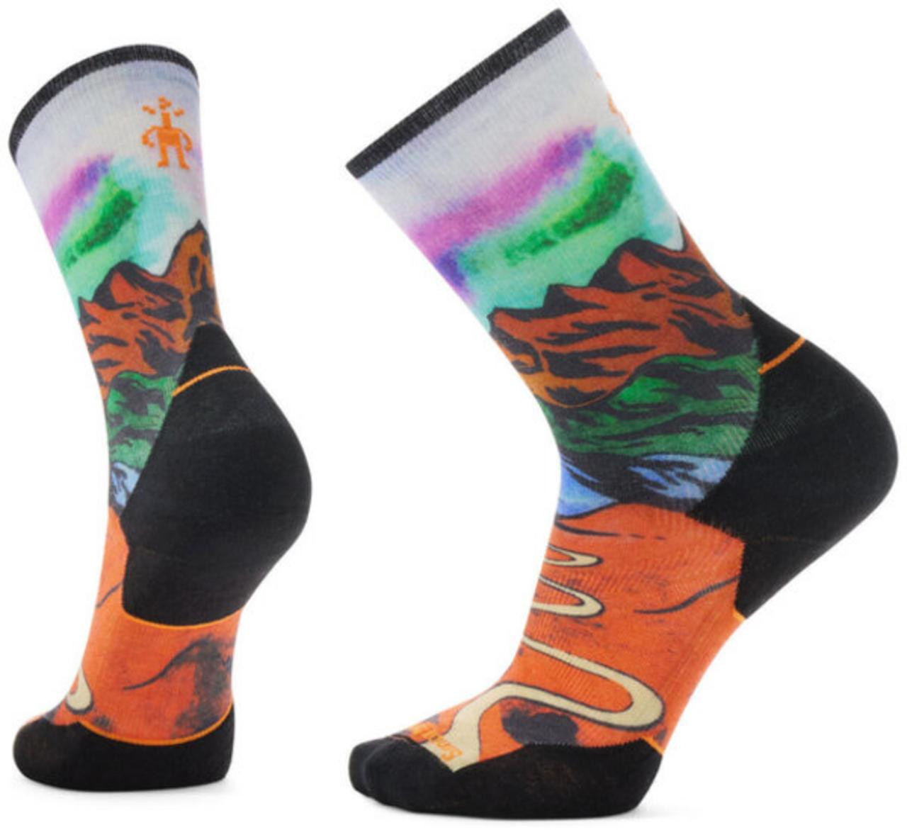 Men's Trail Run Targeted Cushion Singletrack Performance Socks - Mens-Trail-Run-Targeted-Cushion-Singletrack-Performance-Orange-Rust-L.jpeg
