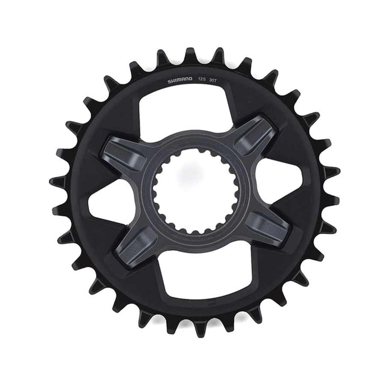 SLX SM-CRM75 Chainring - Shimano-SLX-SMCRM75-Chainring-Teeth-32-Speed-12-BCD-Direct-Mount-AluminumCompositeSteel-Grey-V1-The-BikeShop-Aug20.jpeg