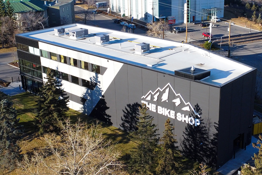 The Bike Shop Northwest building render