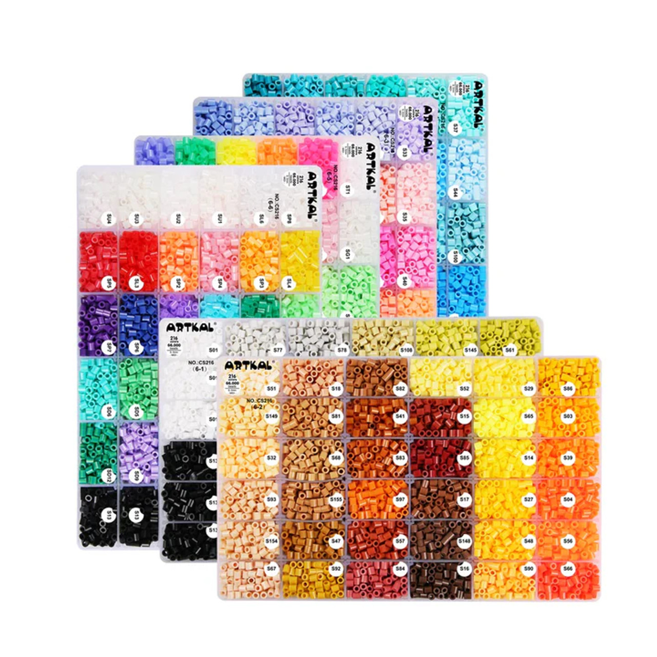 Artkal S-5mm Fuse Beads - 206 Colours Mega Set