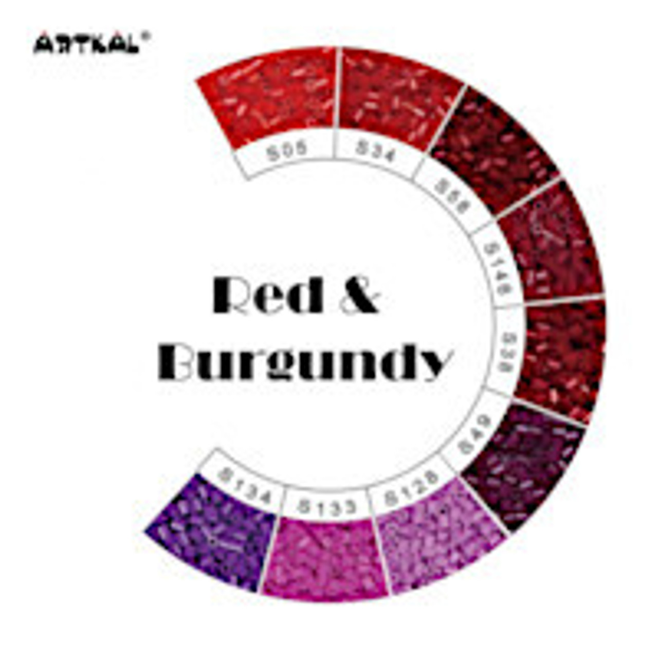 Artkal Red & Burgundy
